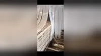 턴오버 플라스틱 바구니 세탁기 식품 용기 세척기