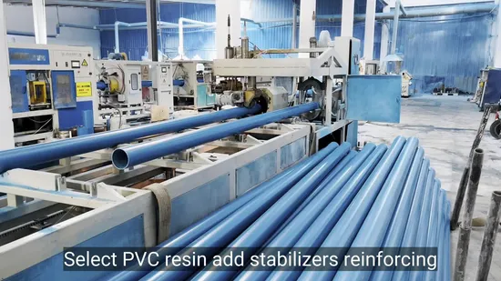 심우수 급수용 내구성이 뛰어난 DN 250mm PVC 파이프